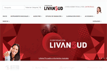 Tablet Screenshot of livansud.com